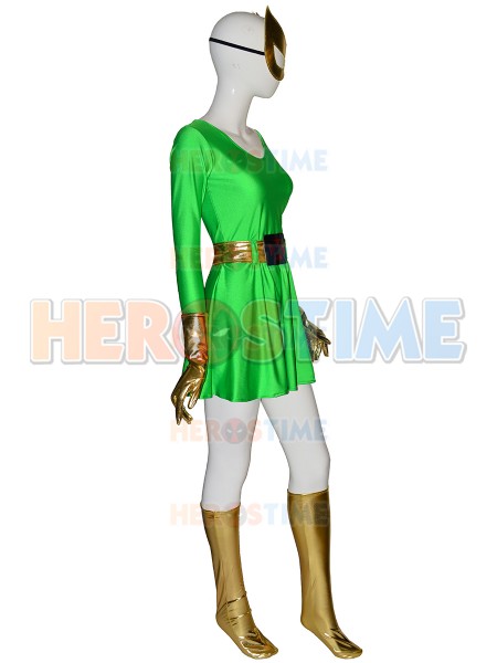 Disfraz De Jean Grey/Fénix Oscuro De X-Men – Mono De Cuerpo Entero, Elástico, Para Niña, Ideal Cosplay O Halloween